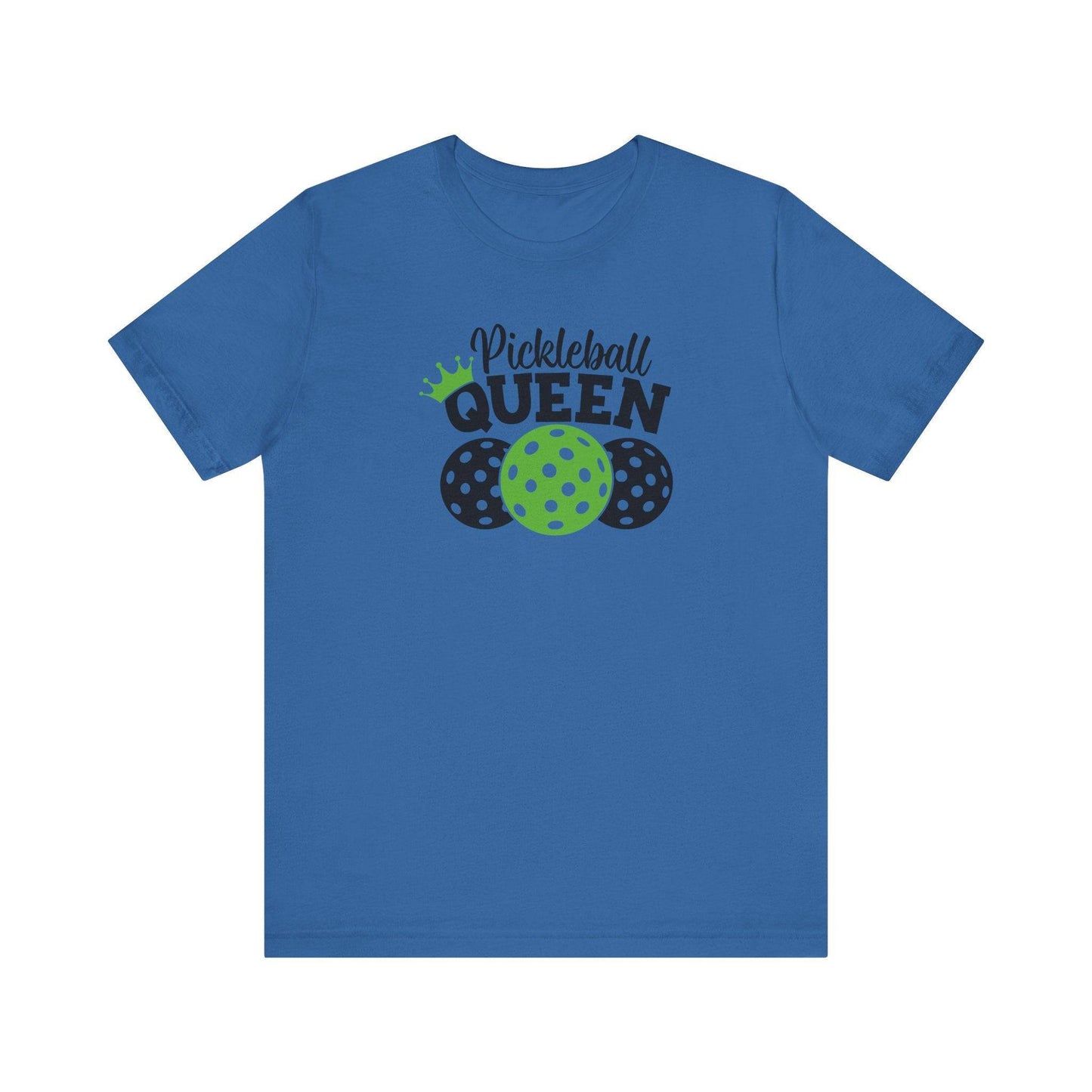 Pickleball Queen T-Shirt - Fun Pickleball Graphic Tee for Women - Goateez Style