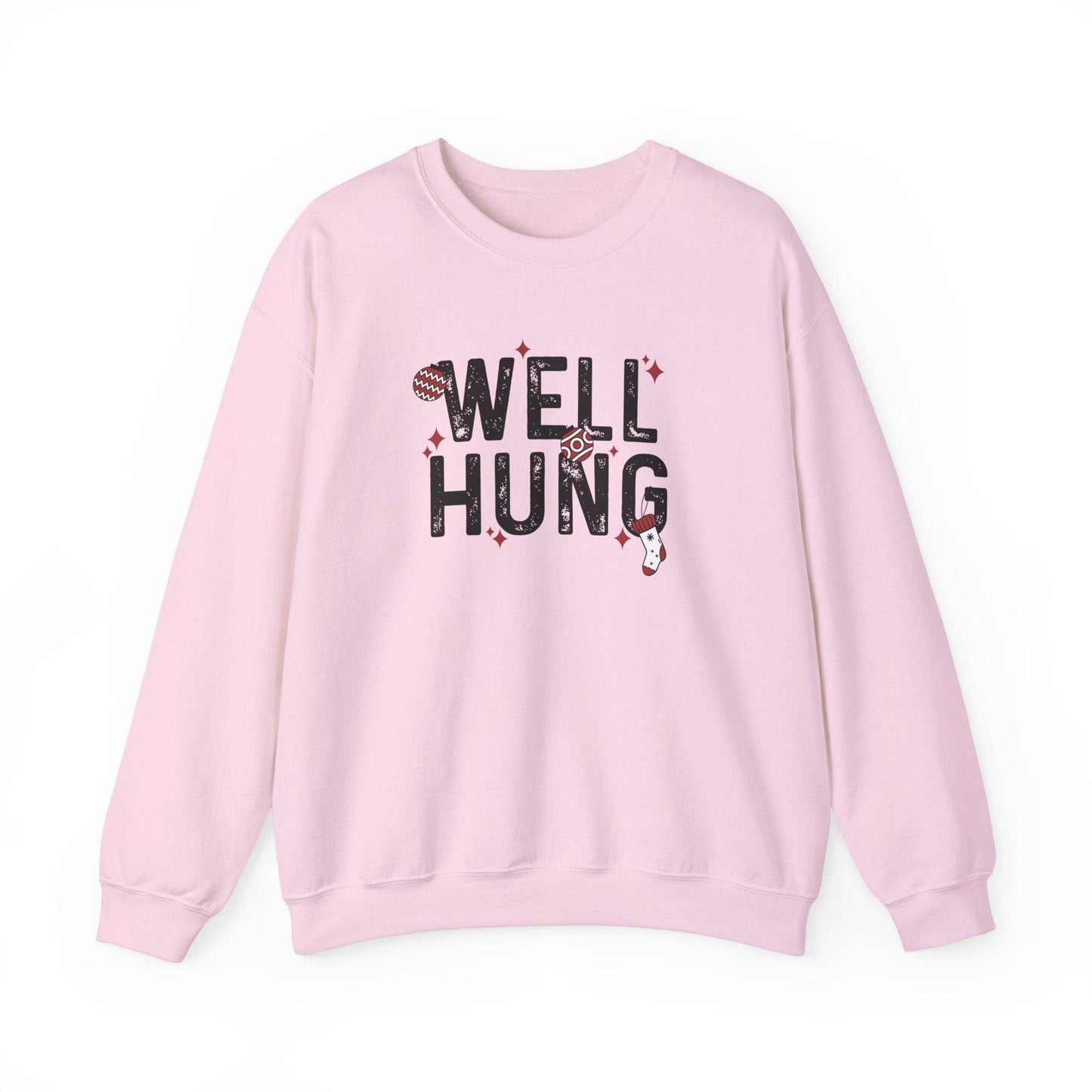 Well Hung Funny Christmas Sweatshirt - Goateez Style