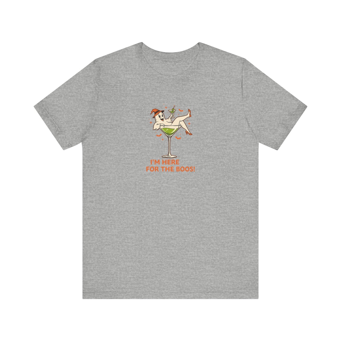 I'm Here For The Boos Shirt - Funny Halloween Drinking Tee