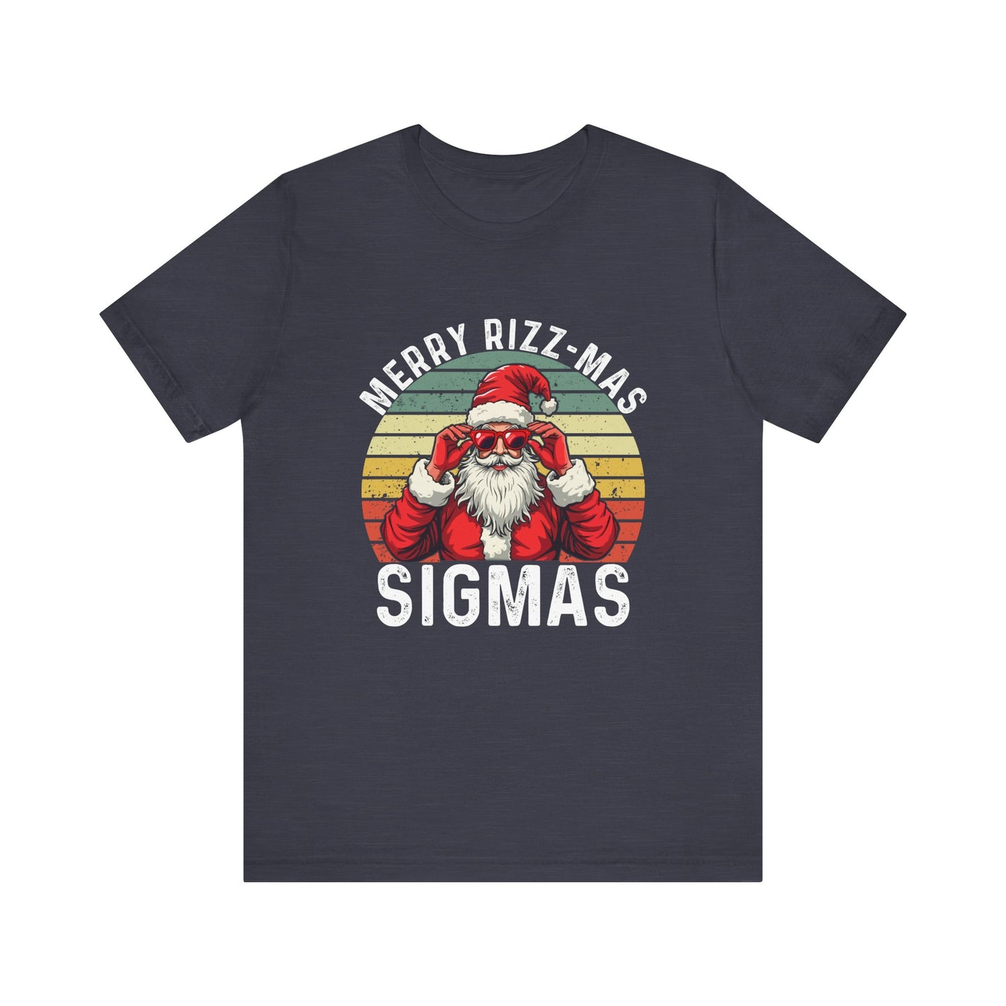 Merry-Rizzmas Sigmas Santa T-Shirt - Christmas Fun! - Goateez Style