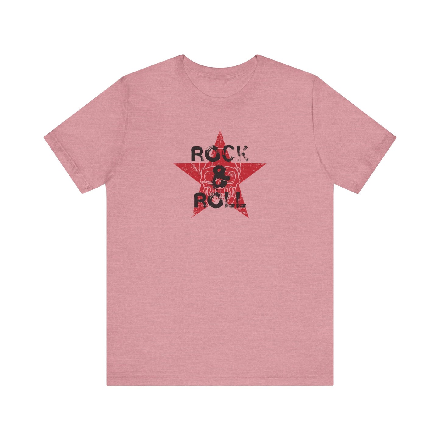 Rock & Roll Skull Star - Vintage Music T-Shirt - Goateez Style