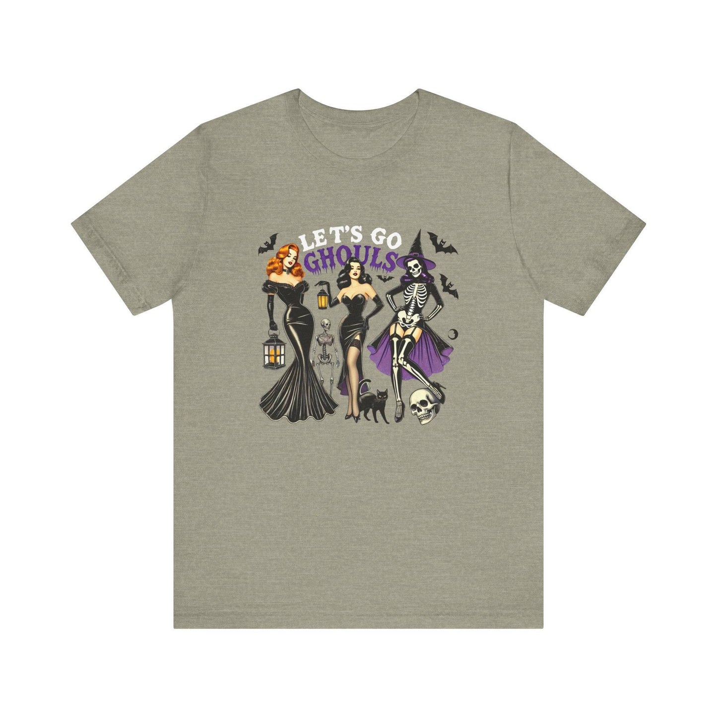 Let's Go Ghouls Halloween T-Shirt - Goateez Style