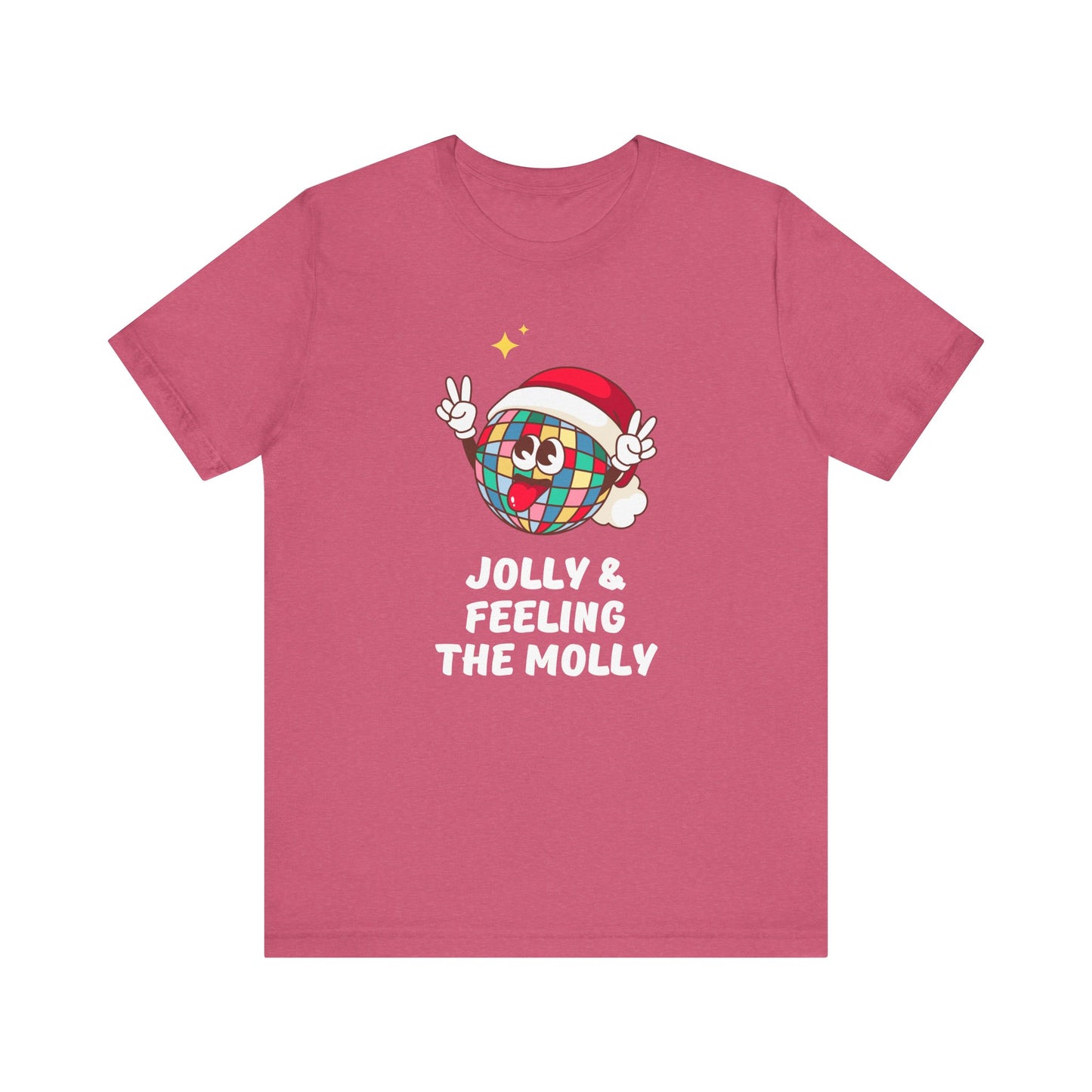 Jolly & Feeling the Molly Disco Shirt - Funny Rave Party Tee - Goateez Style