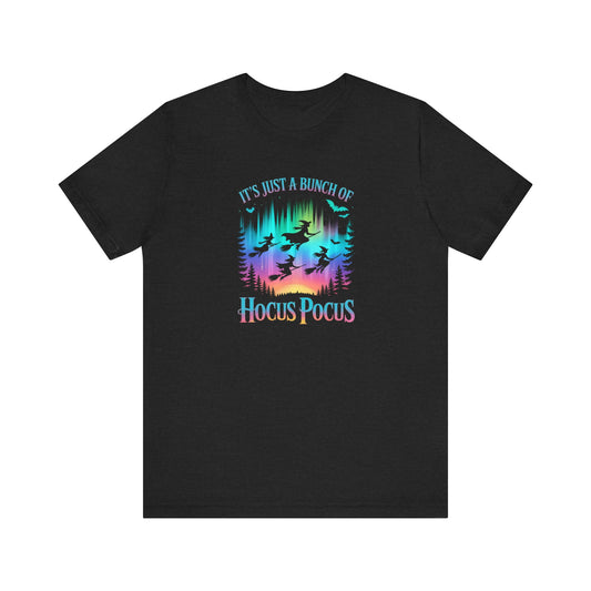 Hocus Pocus T-Shirt - Neon Witch Halloween Graphic Tee
