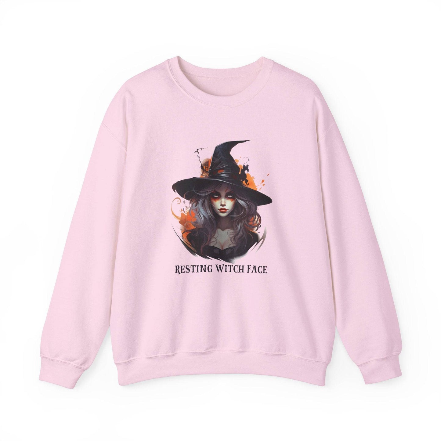 Resting Witch Face Sweatshirt - Fun Halloween Design - Goateez Style