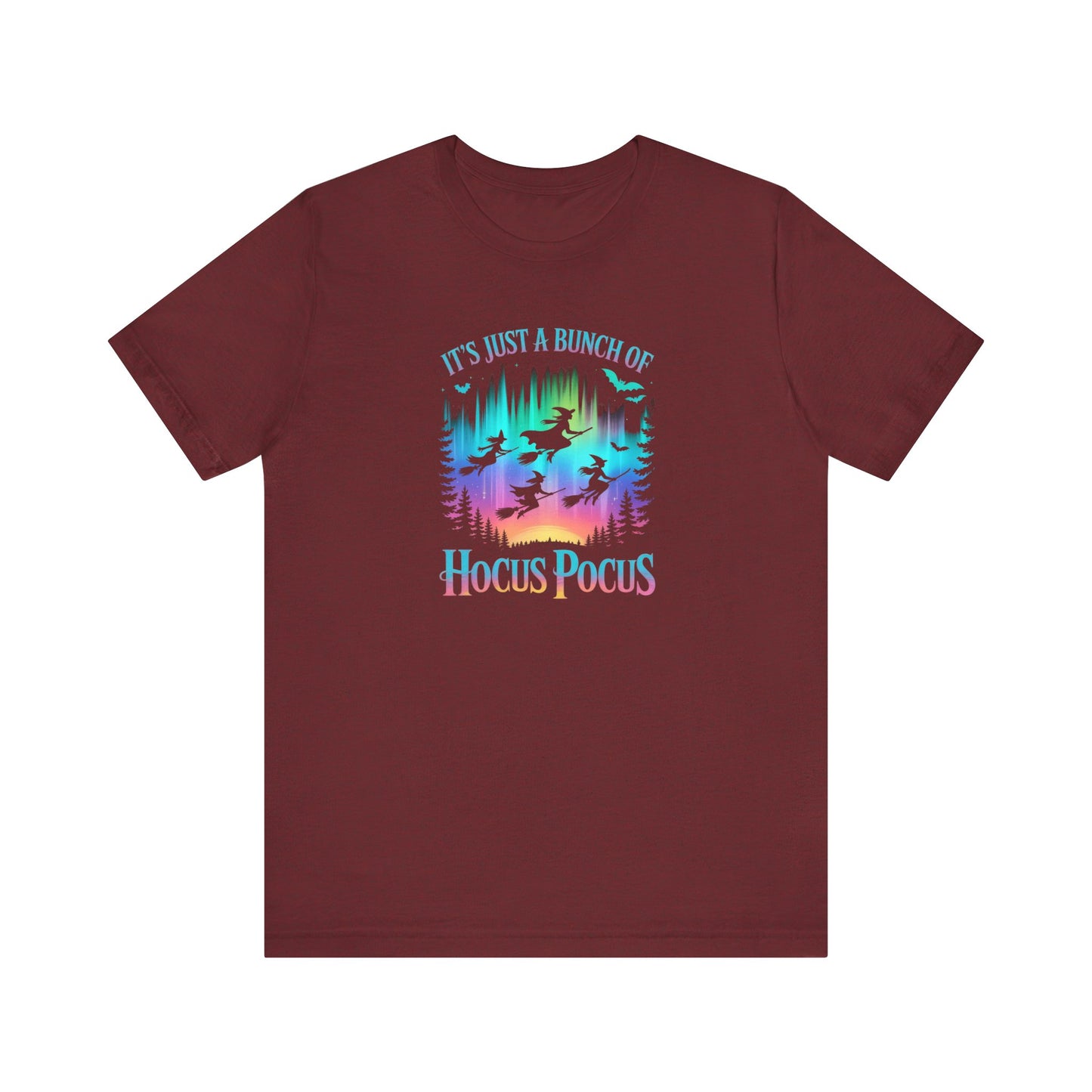 Hocus Pocus T-Shirt - Neon Witch Halloween Graphic Tee