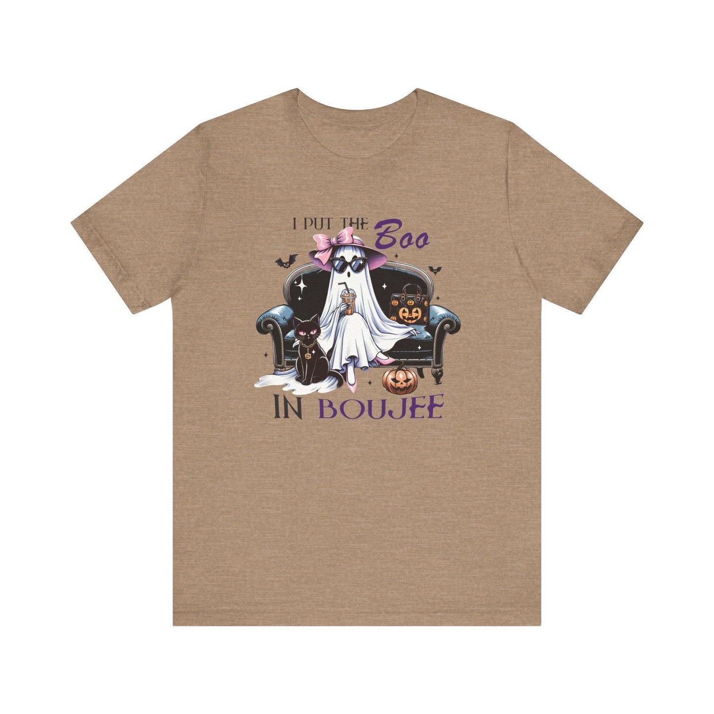 Boujee Ghost Halloween Shirt - I Put the Boo in Boujee Tee - Goateez Style