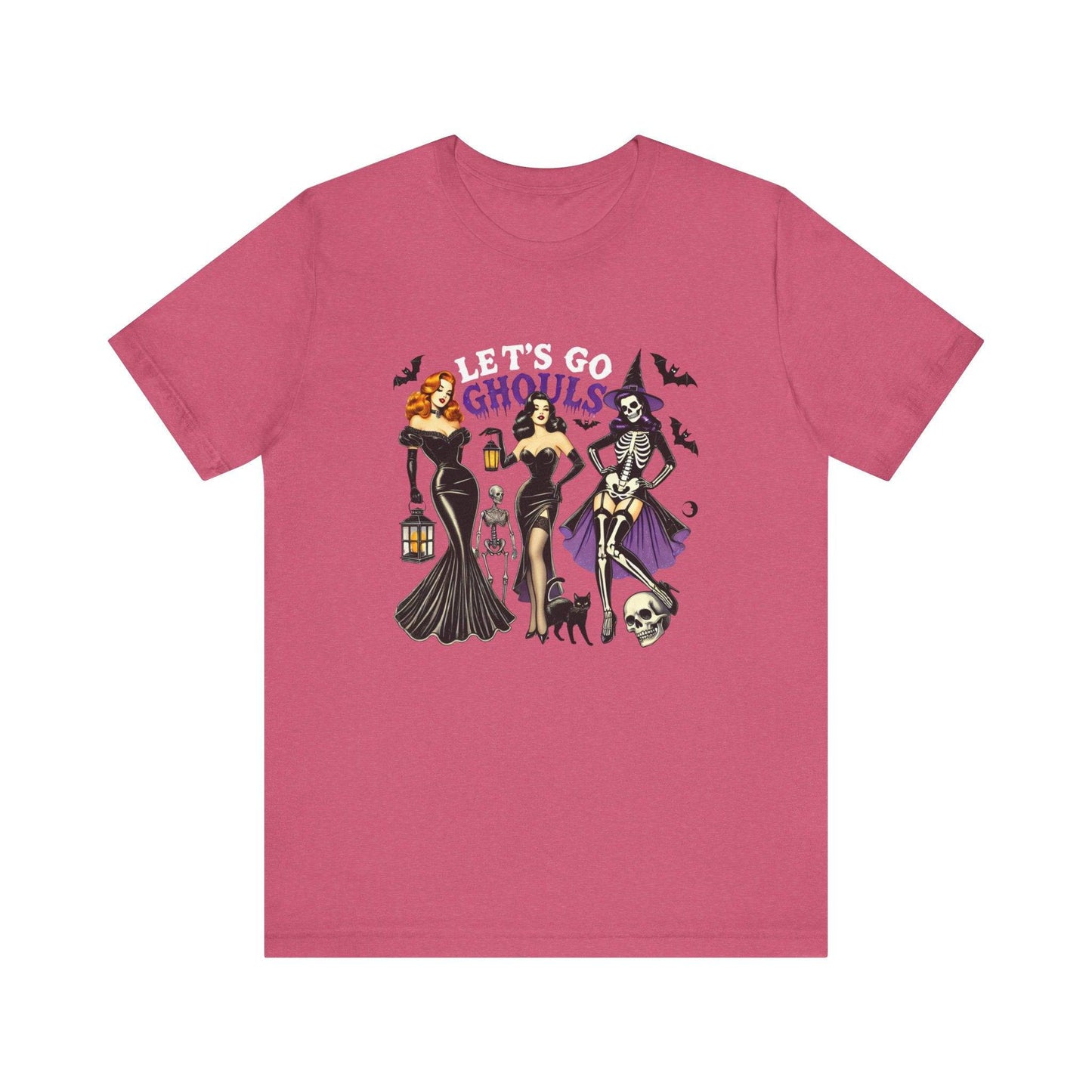 Let's Go Ghouls Halloween T-Shirt - Goateez Style