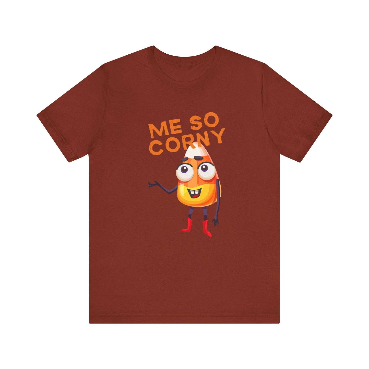 Me So Corny Funny Adult Humor T-Shirt - Sexy Candy Corn Innuendo Tee - Goateez Style