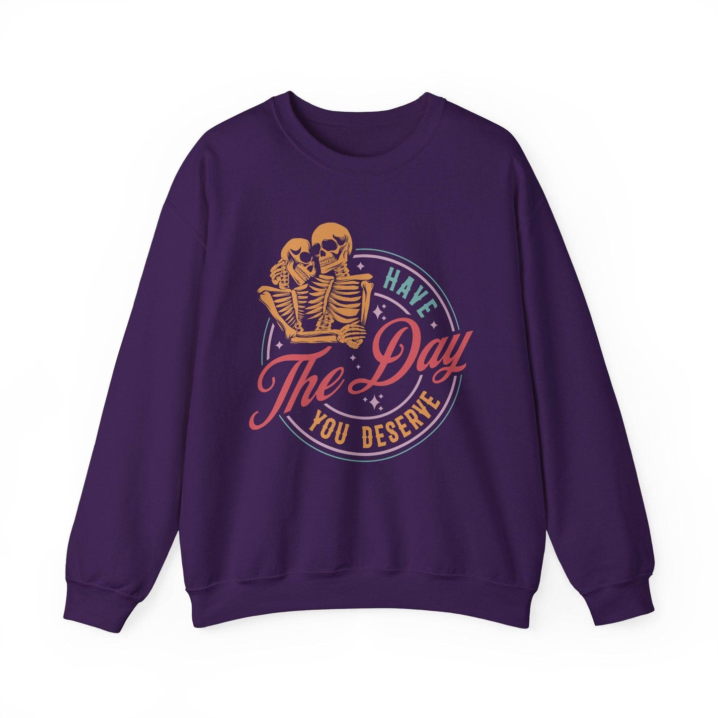 Stay Spooky Sweatshirt - Fun Halloween Smiley Design - Goateez Style