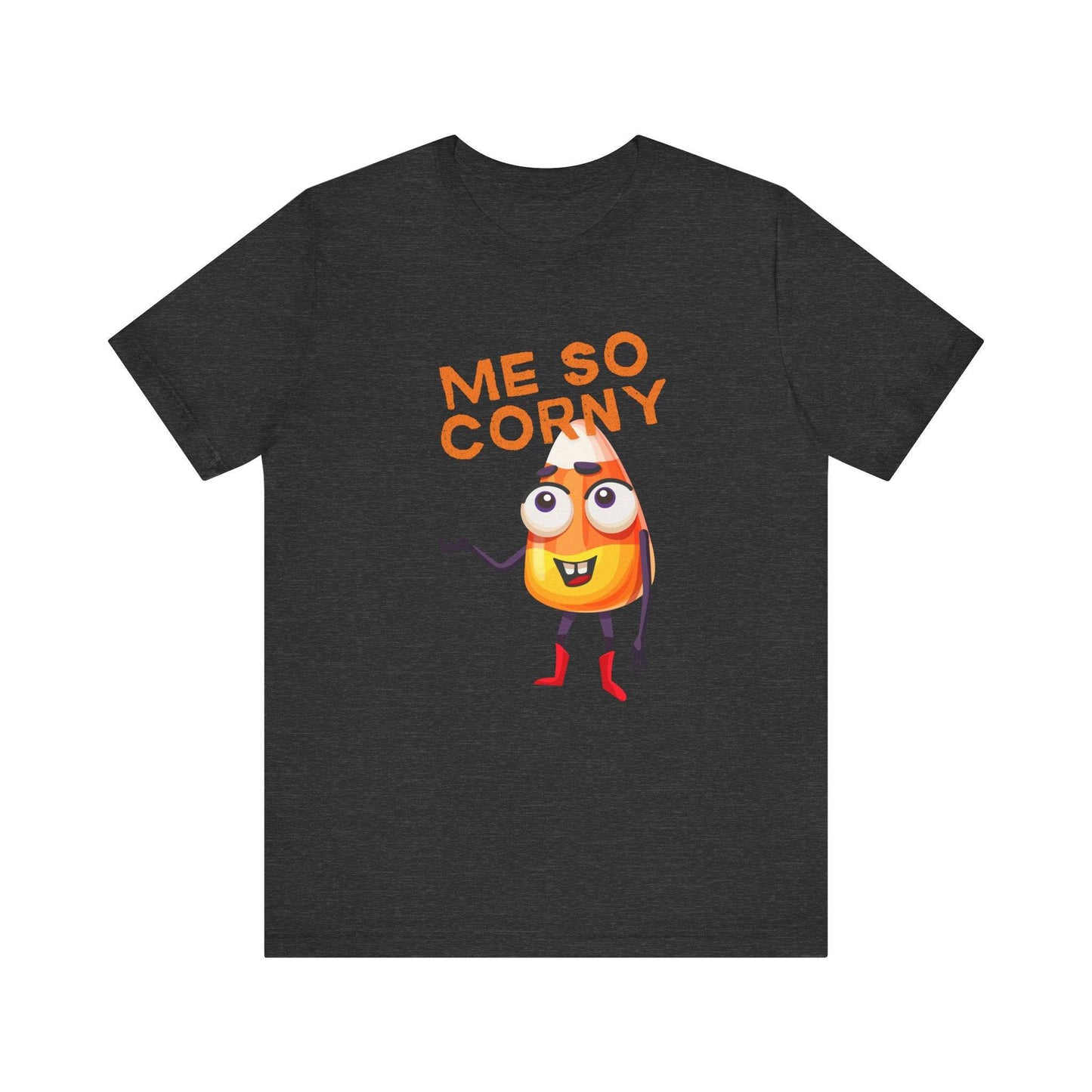 Me So Corny Funny Adult Humor T-Shirt - Sexy Candy Corn Innuendo Tee - Goateez Style