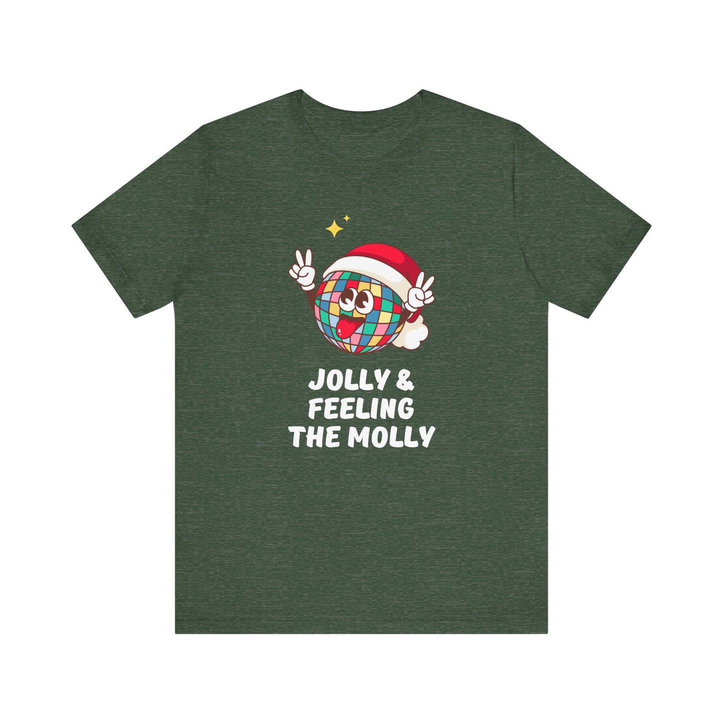 Jolly & Feeling the Molly Disco Shirt - Funny Rave Party Tee - Goateez Style