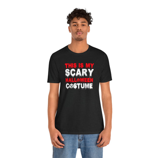 This Is My Scary Halloween Costume T-Shirt - Goateez Style