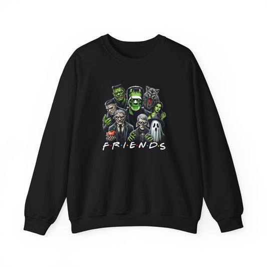 Monster Halloween Sweatshirt - Friends TV Show Inspired Design - Goateez Style