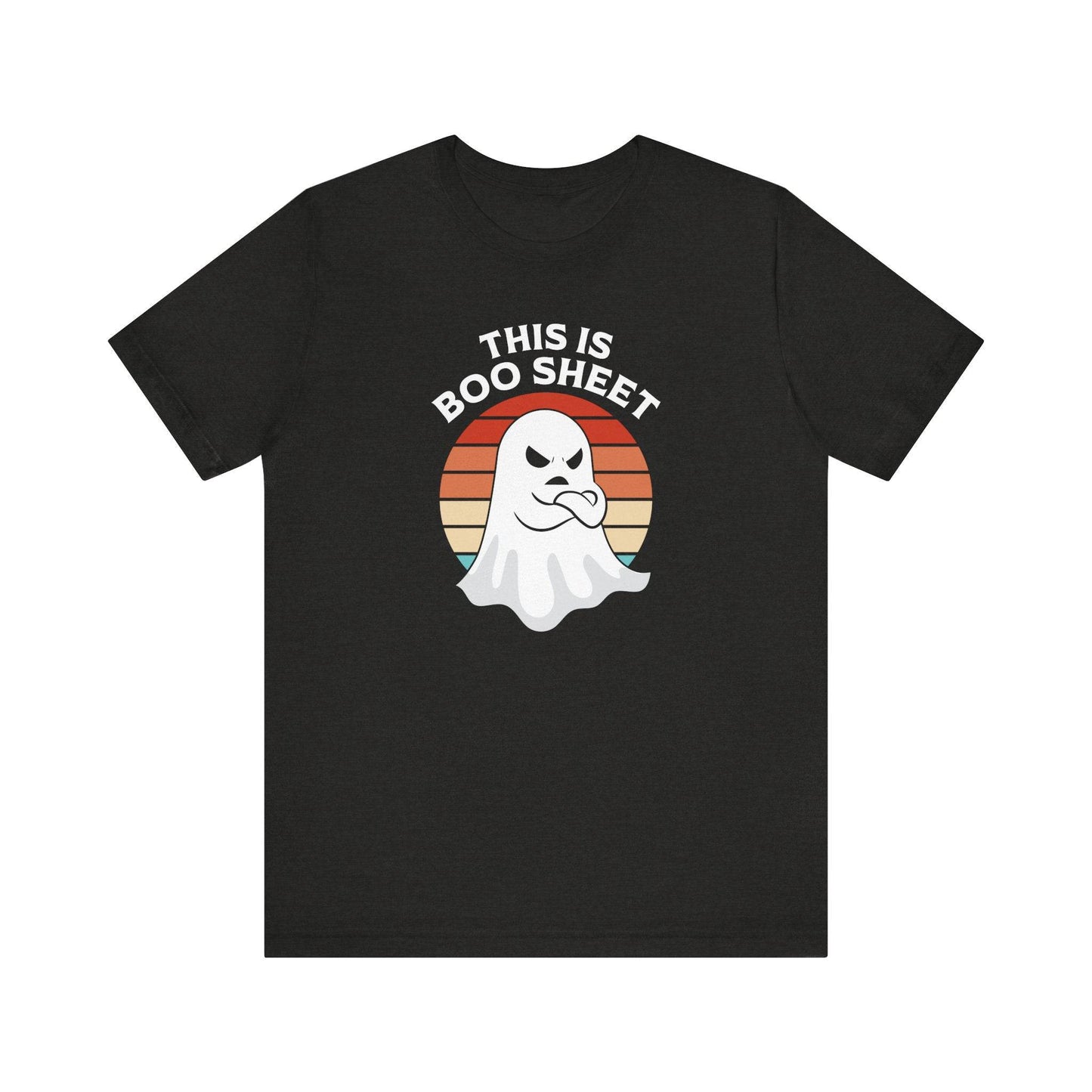 This is Boo Sheet Humorous Halloween Graphic T-Shirt - Goateez Style