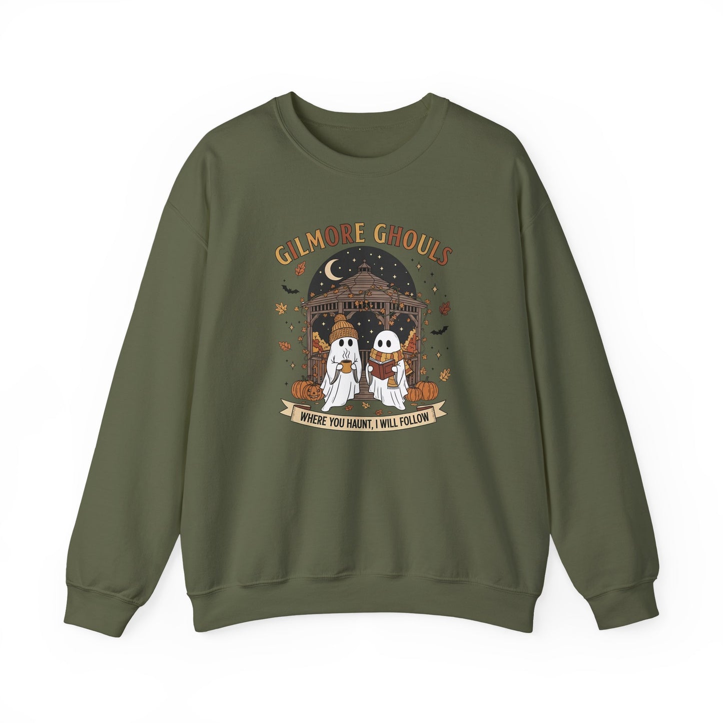 Gilmore Ghouls Sweatshirt - Funny Ghost Halloween Parody Pullover