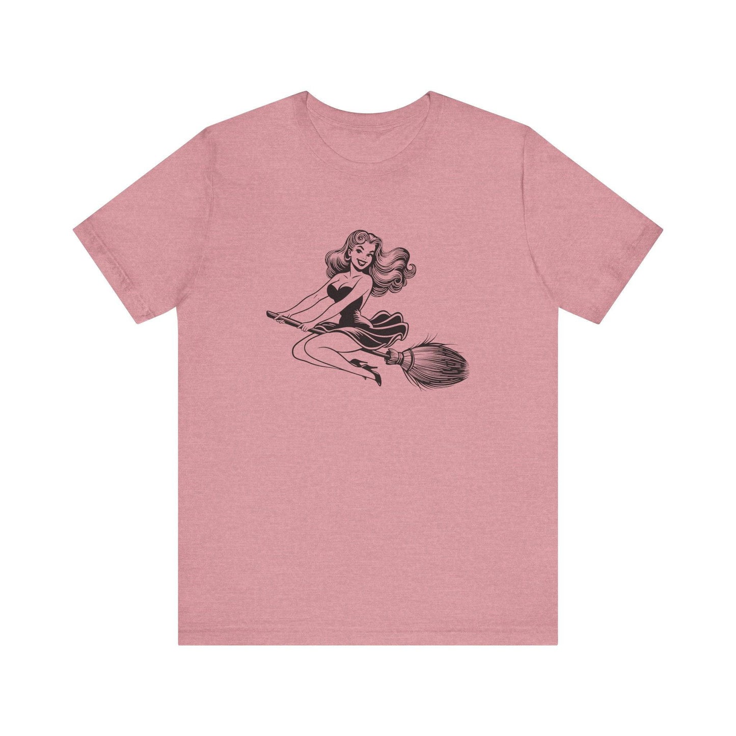 Witch Silhouette Halloween T-Shirt - Goateez Style