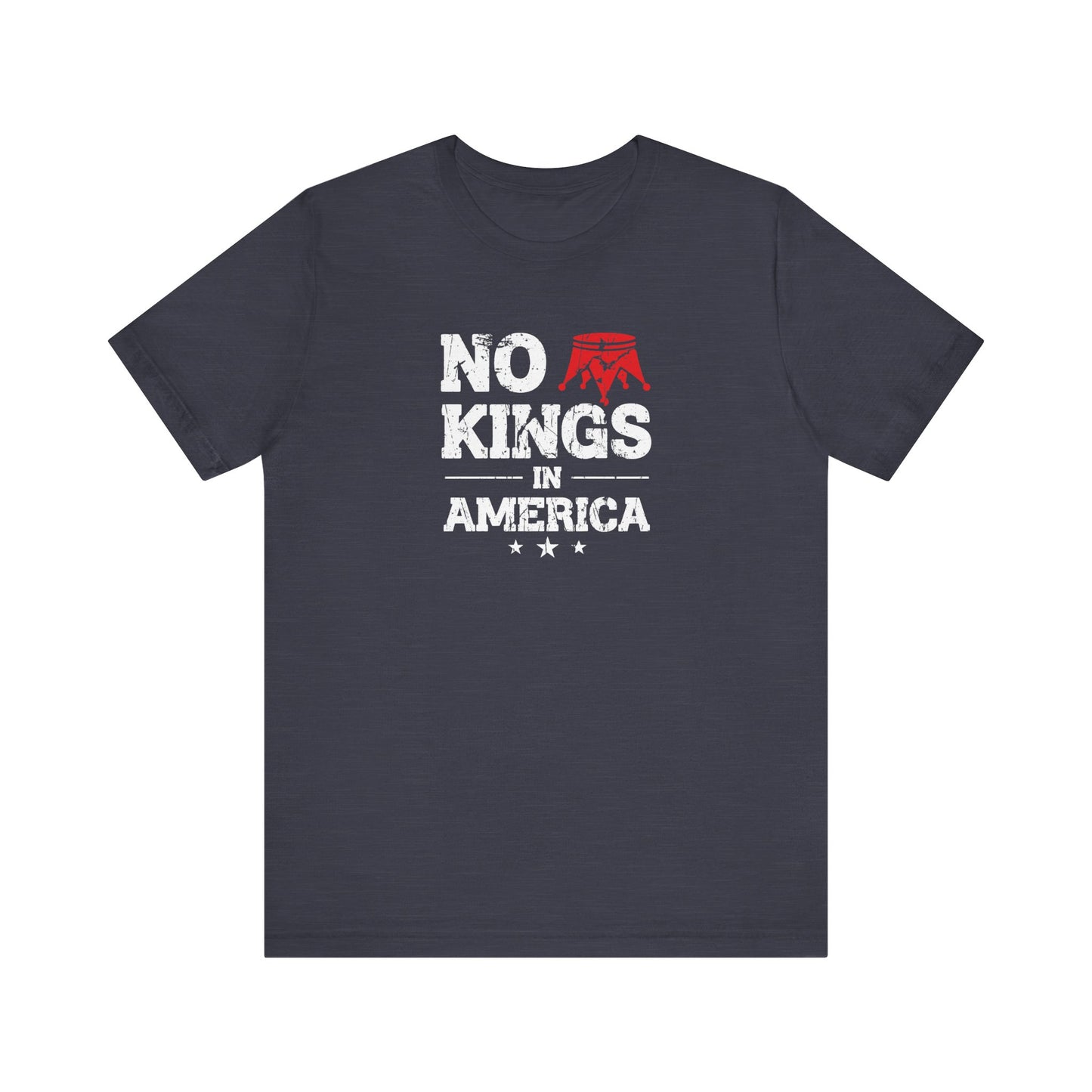 No Kings in America Shirt - Protest Patriotic Tee