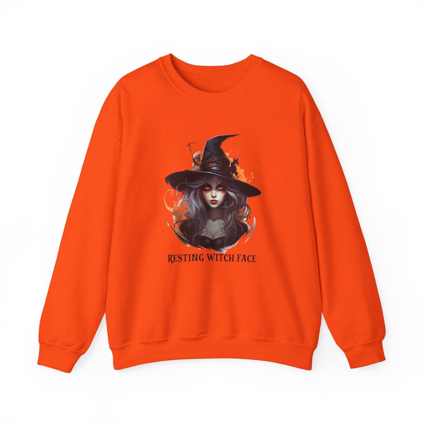Resting Witch Face Sweatshirt - Fun Halloween Design - Goateez Style