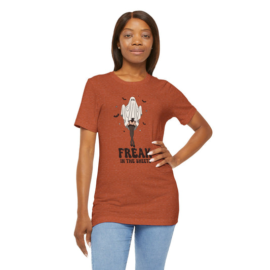 Freak in the Sheets Shirt - Funny Sexy Ghost Halloween Tee