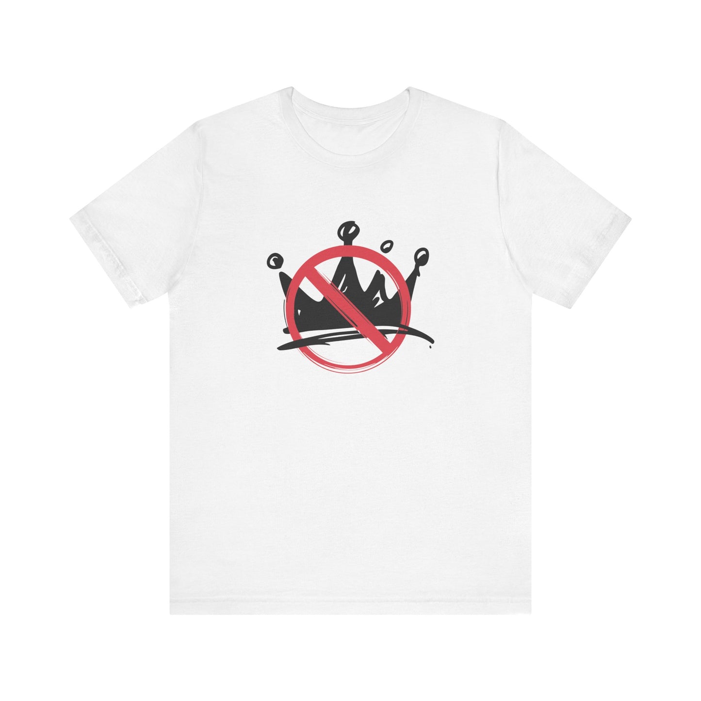 No Kings Shirt - Anti Authoritarian Protest Graphic Tee - Goateez Style