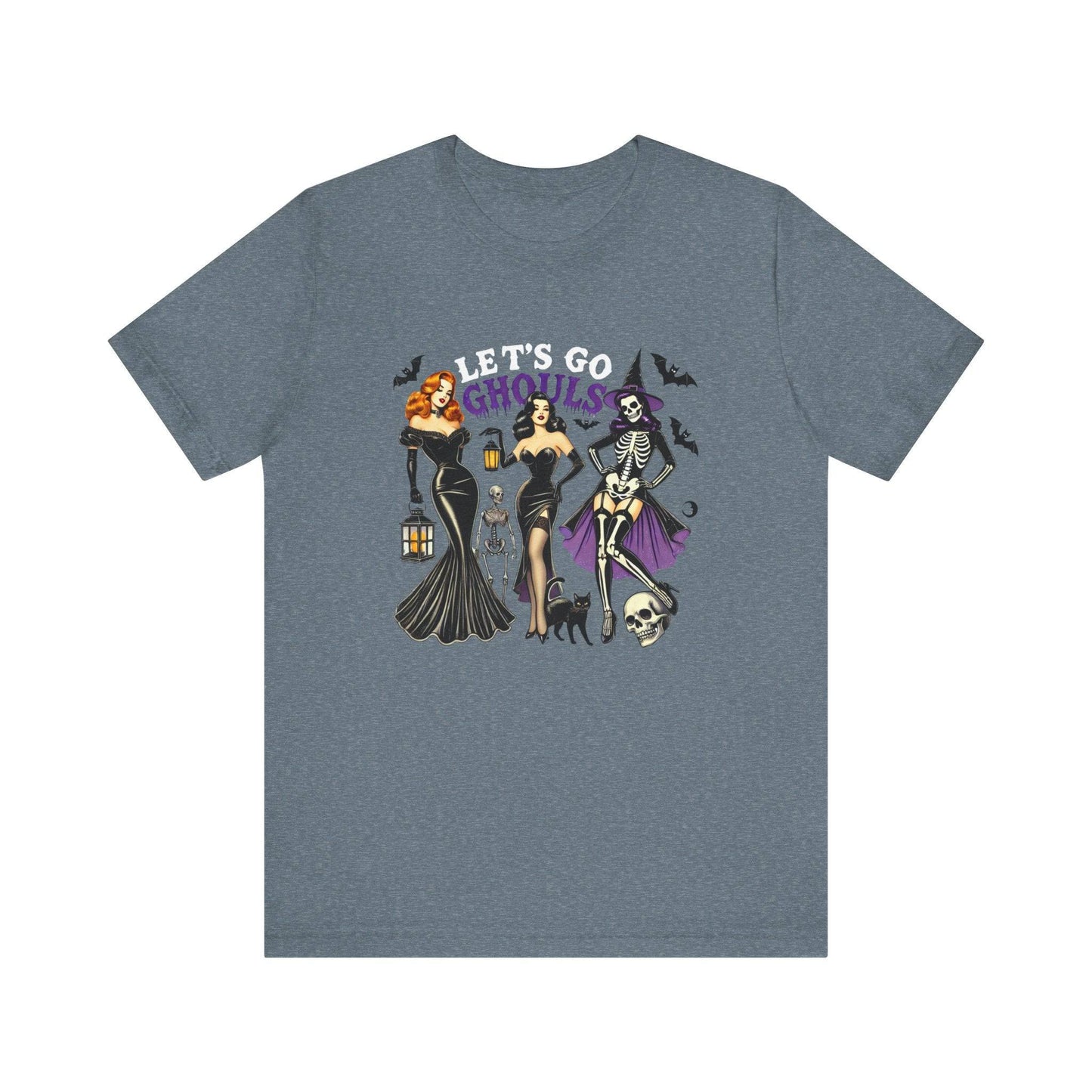 Let's Go Ghouls Halloween T-Shirt - Goateez Style