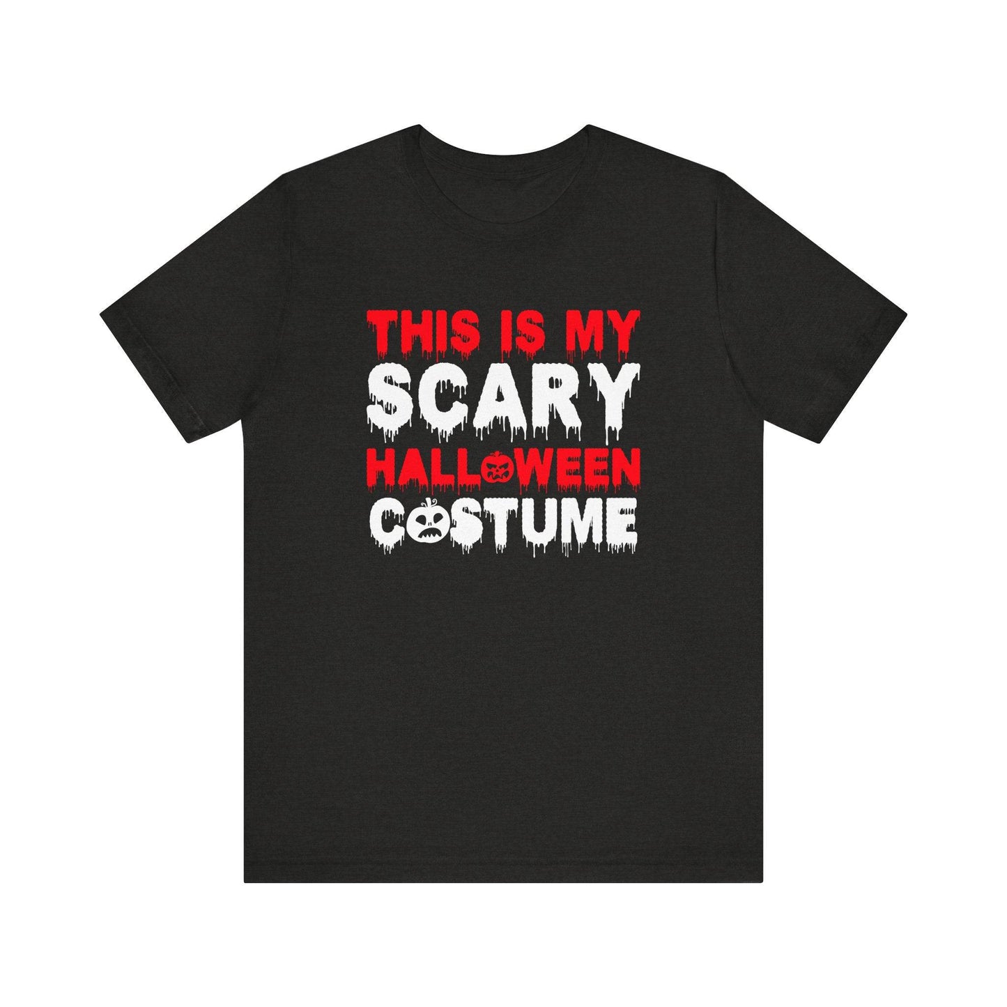 This Is My Scary Halloween Costume T-Shirt - Funny Last-Minute Costume Design - Goateez Style