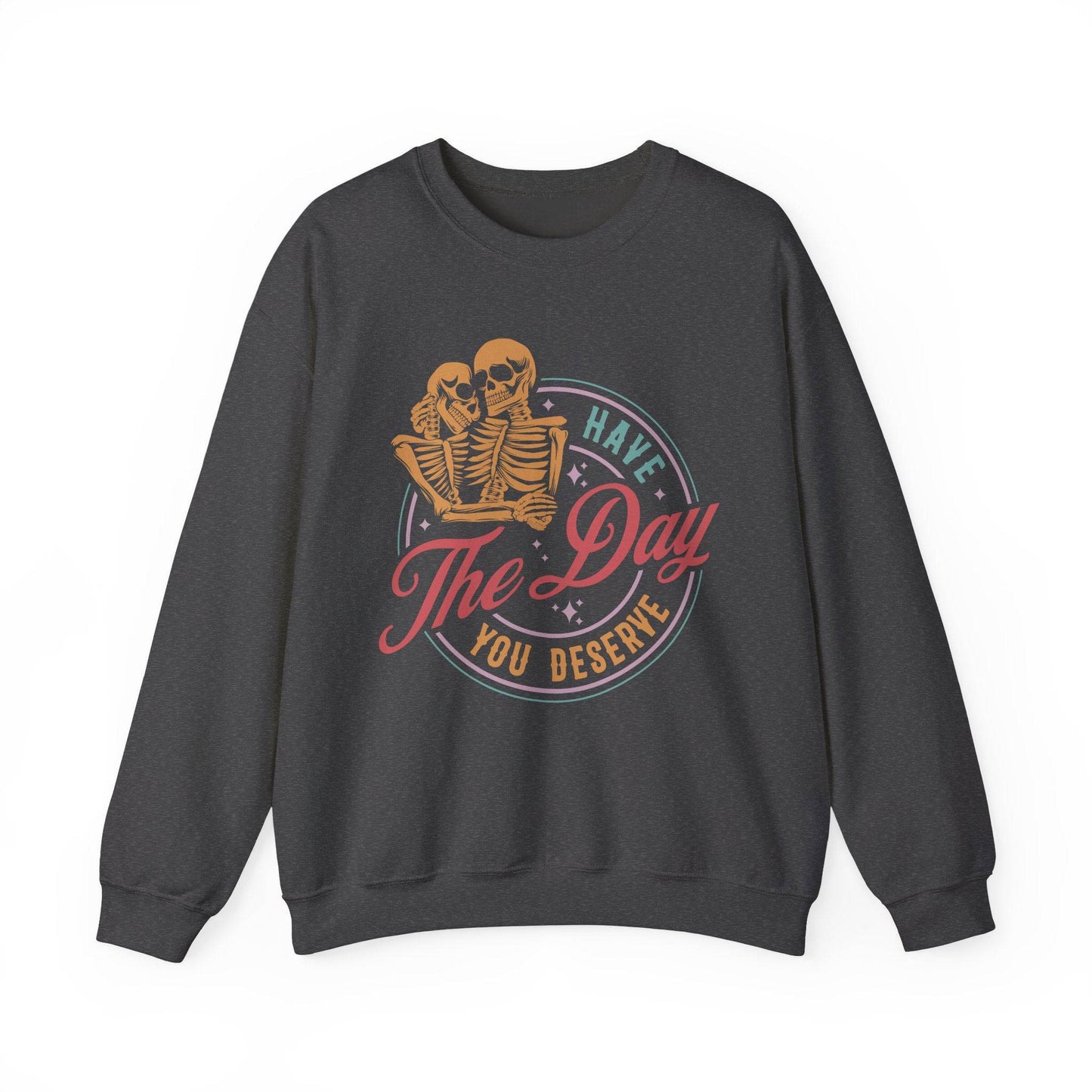 Stay Spooky Sweatshirt - Fun Halloween Smiley Design - Goateez Style