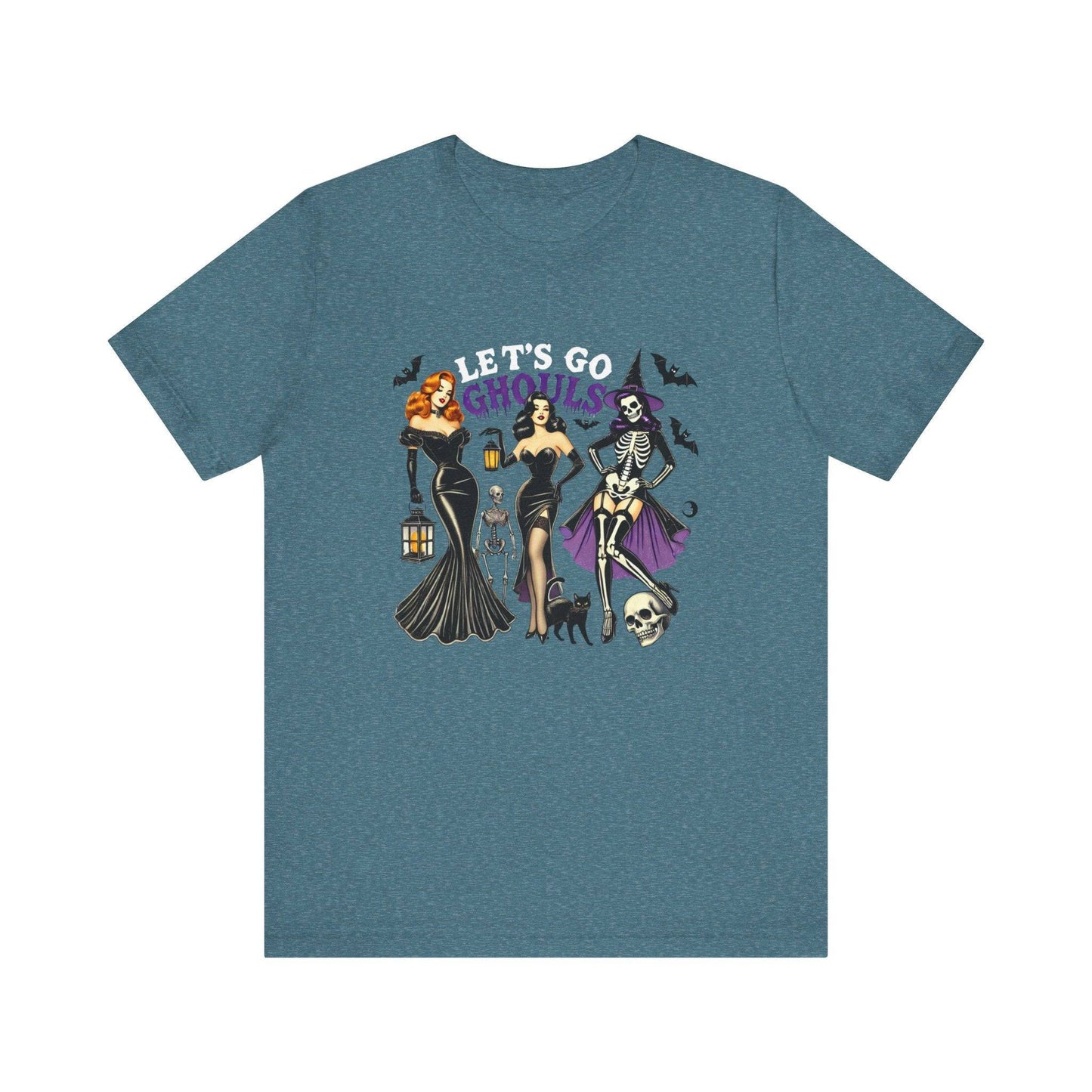 Let's Go Ghouls Halloween T-Shirt - Goateez Style