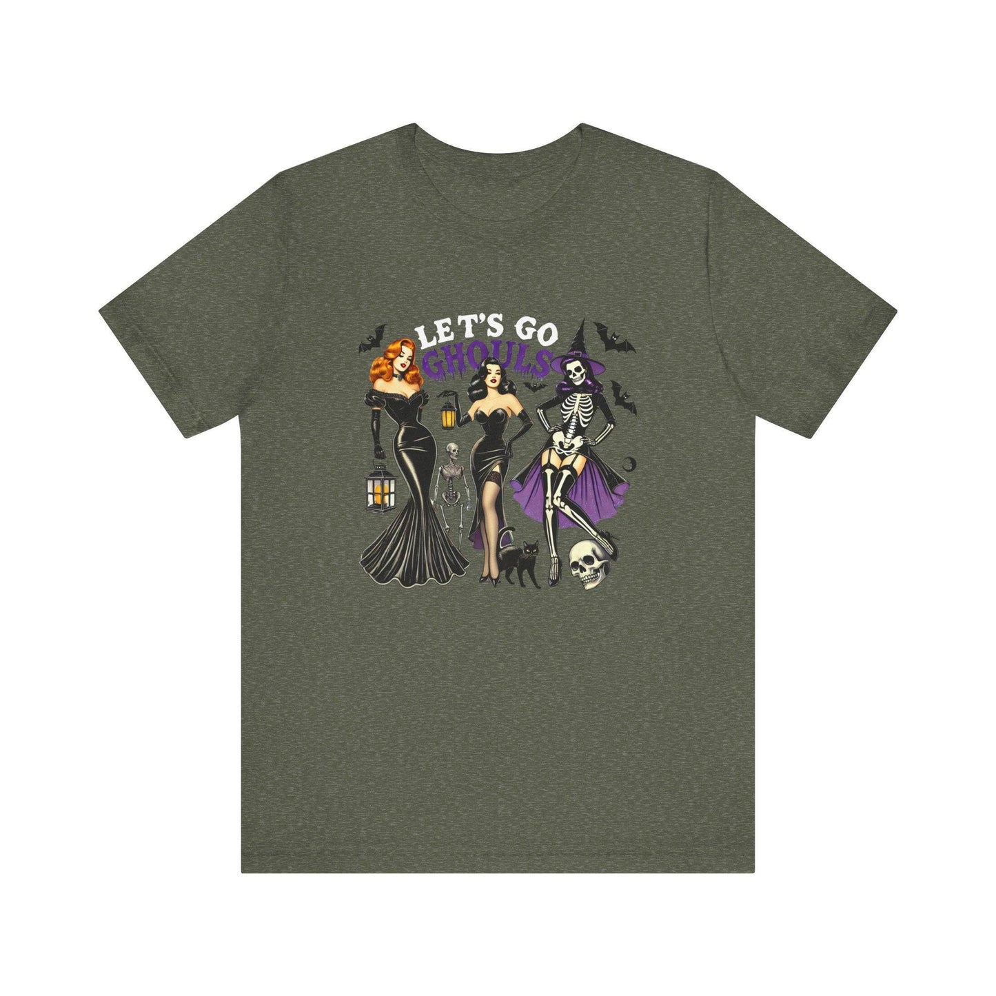 Let's Go Ghouls Halloween T-Shirt - Goateez Style
