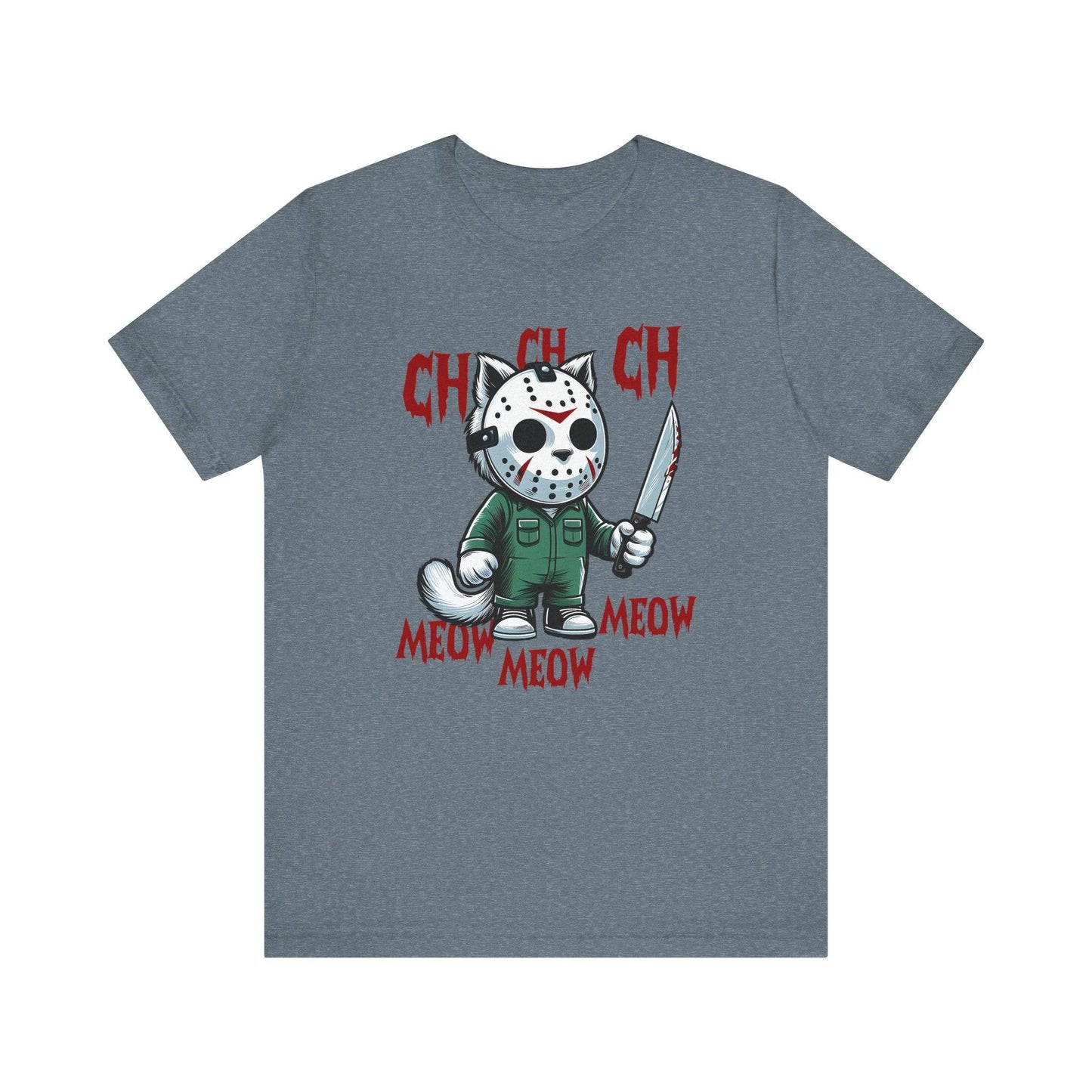Halloween Cat Horror Movie Inspired T-Shirt - Goateez Style
