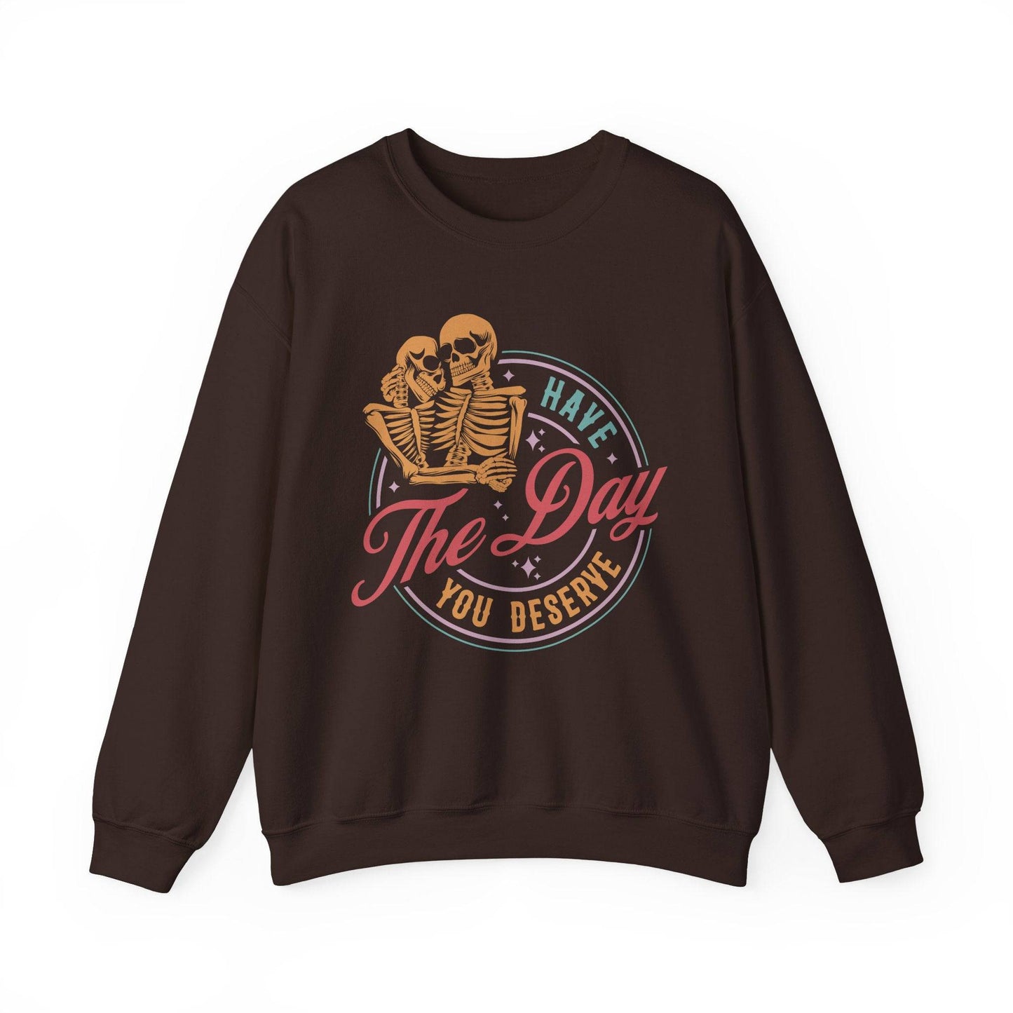 Stay Spooky Sweatshirt - Fun Halloween Smiley Design - Goateez Style