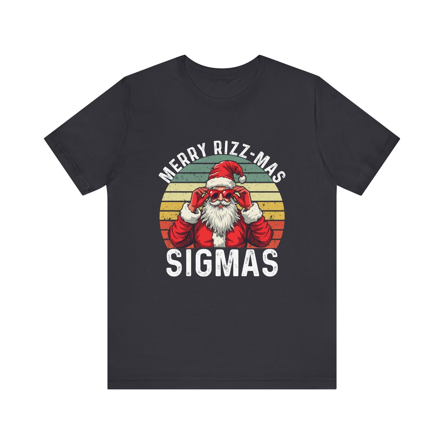 Merry-Rizzmas Sigmas Santa T-Shirt - Christmas Fun! - Goateez Style