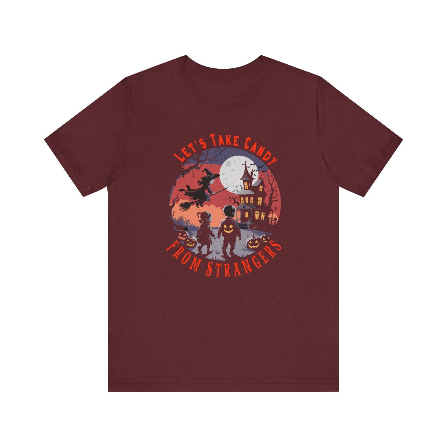 Let's Take Candy from Strangers Shirt - Funny Halloween T-Shirt - Goateez Style