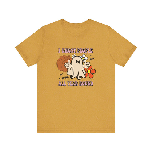 I Ghost People Shirt, Funny Halloween Ghost Humor Tee