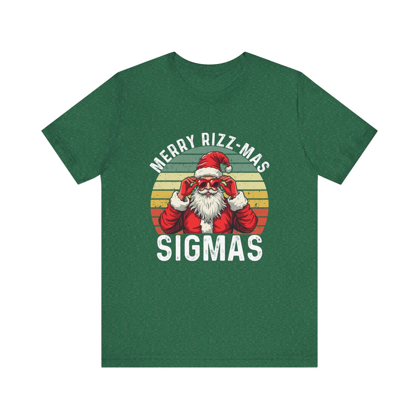 Merry-Rizzmas Sigmas Santa T-Shirt - Christmas Fun! - Goateez Style
