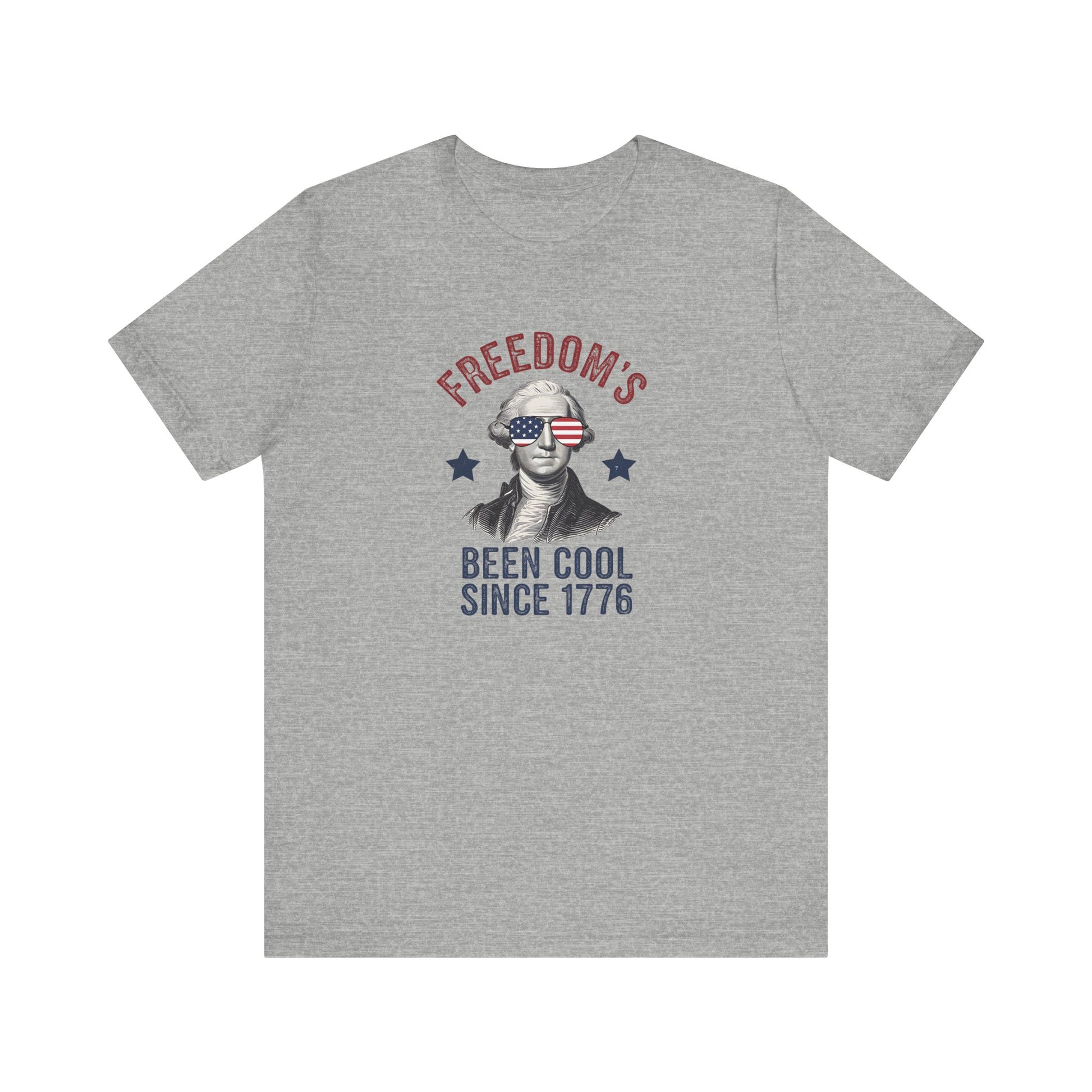Freedom's Been Cool Since 1776 Shirt - Funny Patriotic 4th of July Tee - Goateez Style