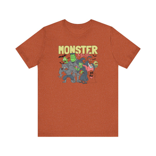 Monster Mash T-Shirt - Fun Halloween Party Design - Goateez Style