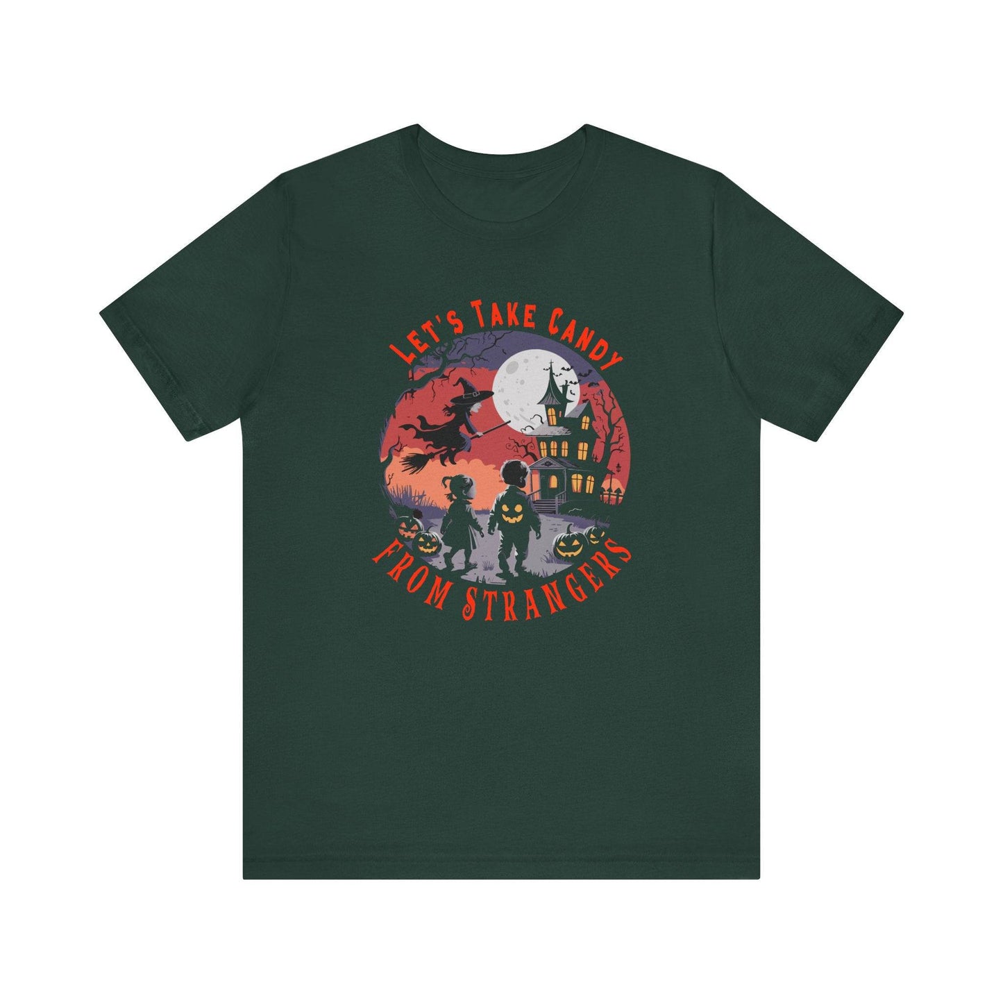 Let's Take Candy from Strangers Shirt - Funny Halloween T-Shirt - Goateez Style
