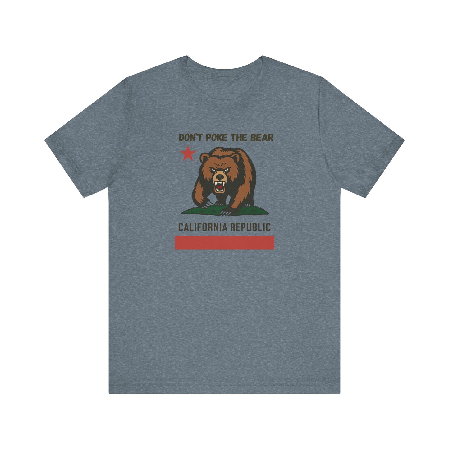 YES on Prop 50 Shirt - Don't Poke the Bear California Activist Tee
