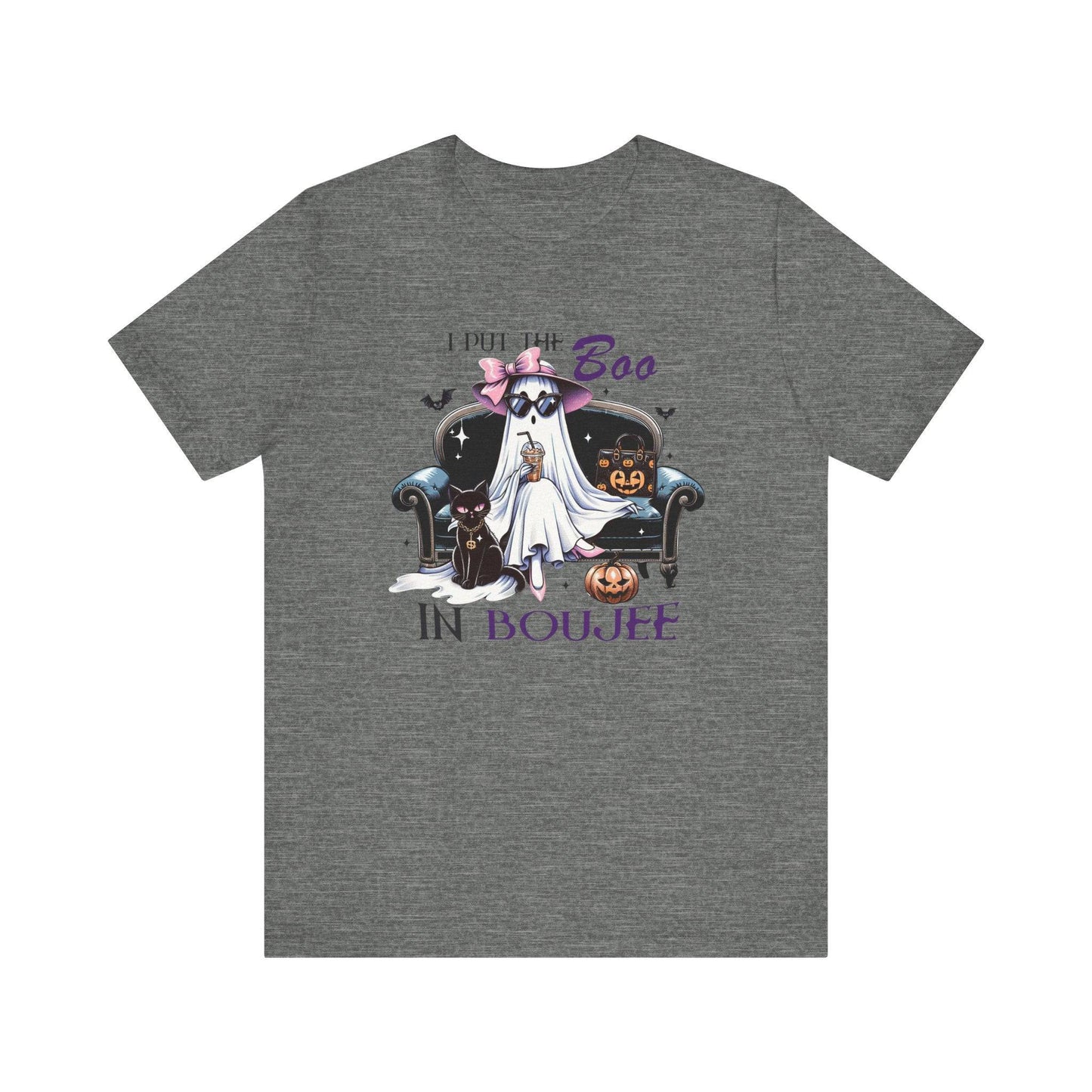Boujee Ghost Halloween Shirt - I Put the Boo in Boujee Tee - Goateez Style
