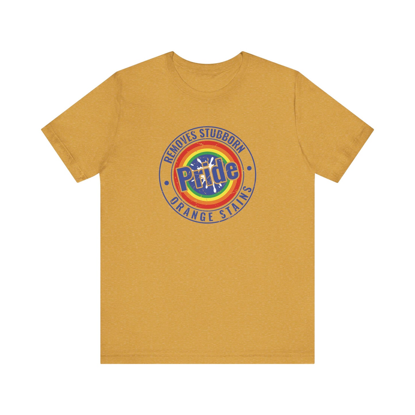 Pride Removes Orange Stains Shirt | Funny LGBTQ+ Tee - Goateez Style