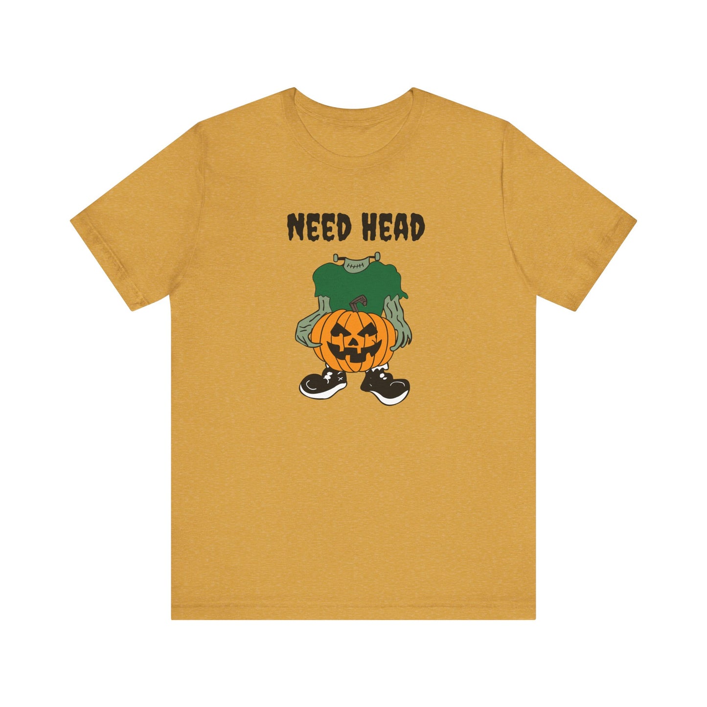 Need Head Funny Halloween T-Shirt - Adult Humor, Sexy Halloween Innuendo Tee - Goateez Style