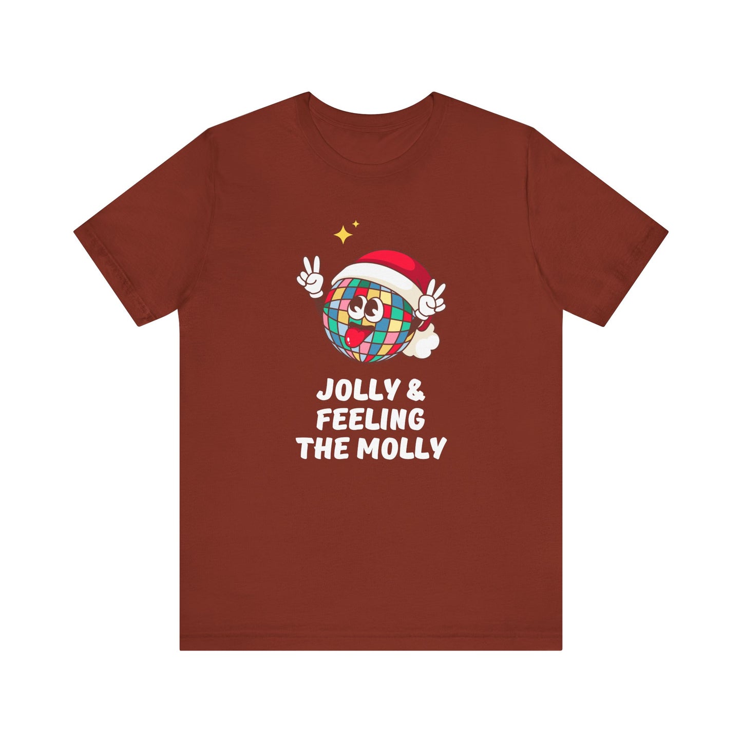 Jolly & Feeling the Molly Disco Shirt - Funny Rave Party Tee - Goateez Style