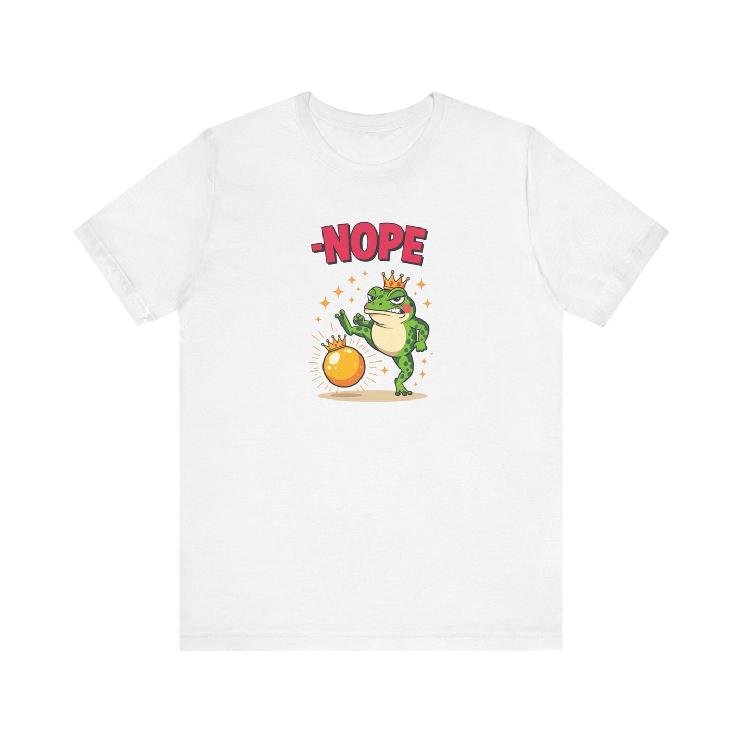 Nope Frog Shirt - No Kings Protest Tee