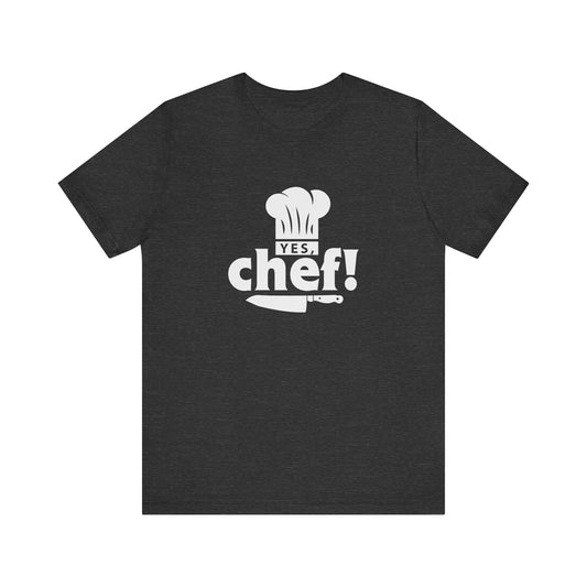 Yes Chef T-Shirt Funny Cooking The Bear Inspired Tee - Goateez Style