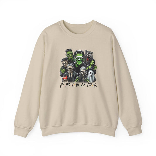 Monster Halloween Sweatshirt - Friends TV Show Inspired Design - Goateez Style