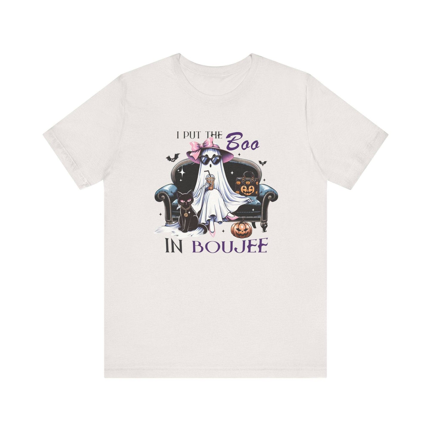 Boujee Ghost Halloween Shirt - I Put the Boo in Boujee Tee - Goateez Style