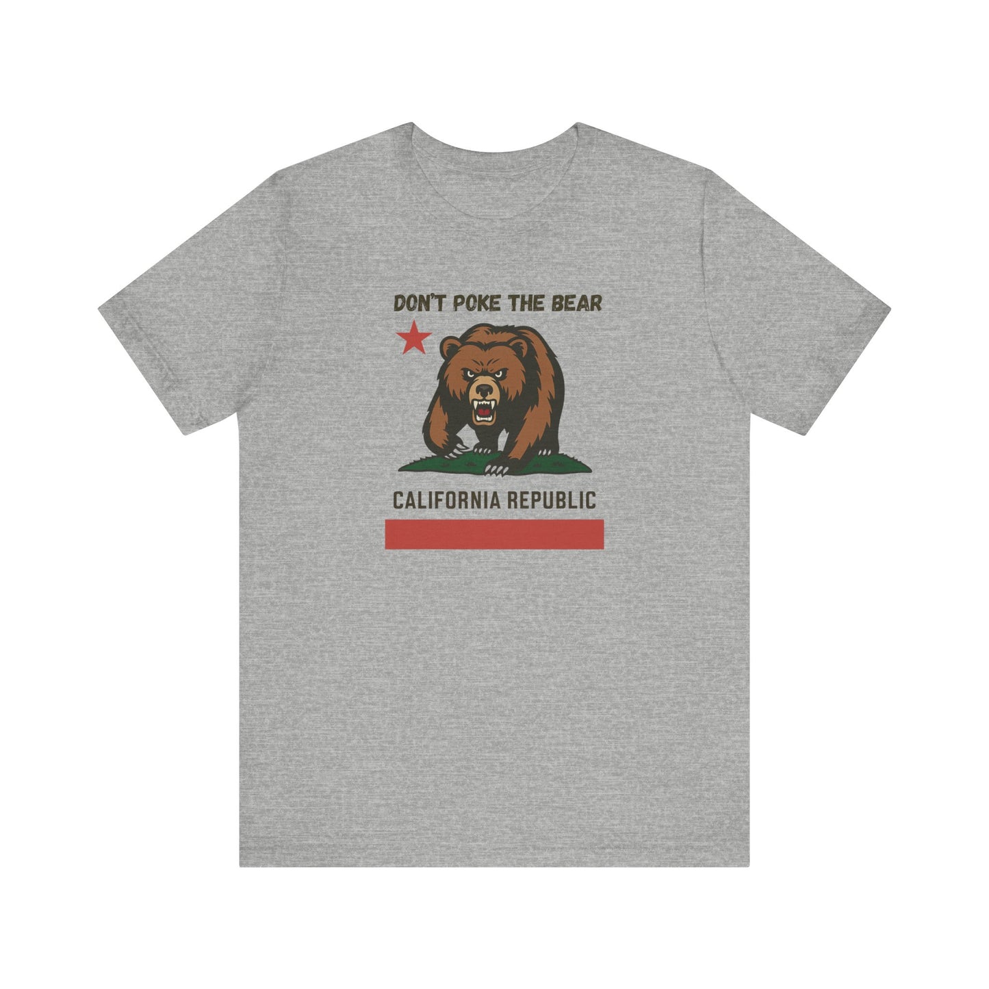 YES on Prop 50 Shirt - Don't Poke the Bear California Activist Tee