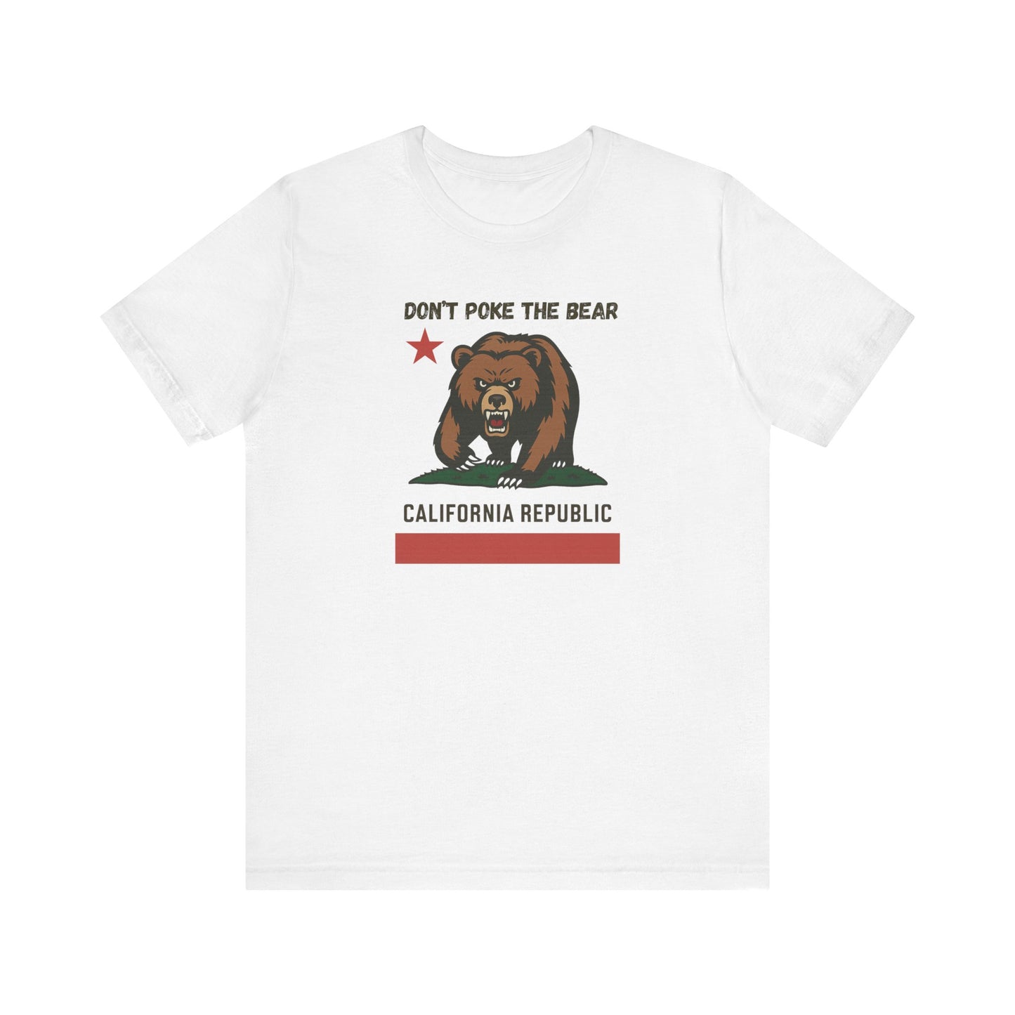 YES on Prop 50 Shirt - Don't Poke the Bear California Activist Tee